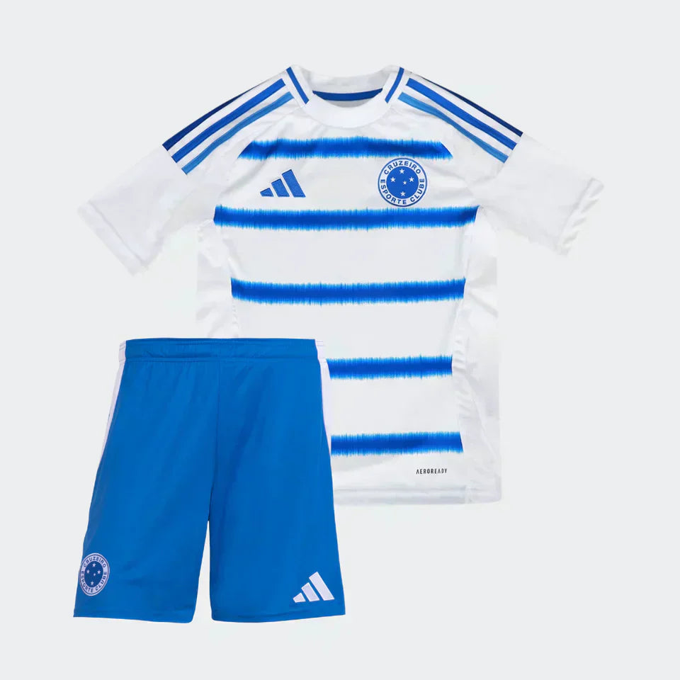 Cruzeiro Adidas 2025/26 II Kids' Set