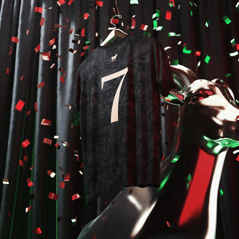 Portugal GOAT CR7 Jersey - Special Edition 🐐🇵🇹