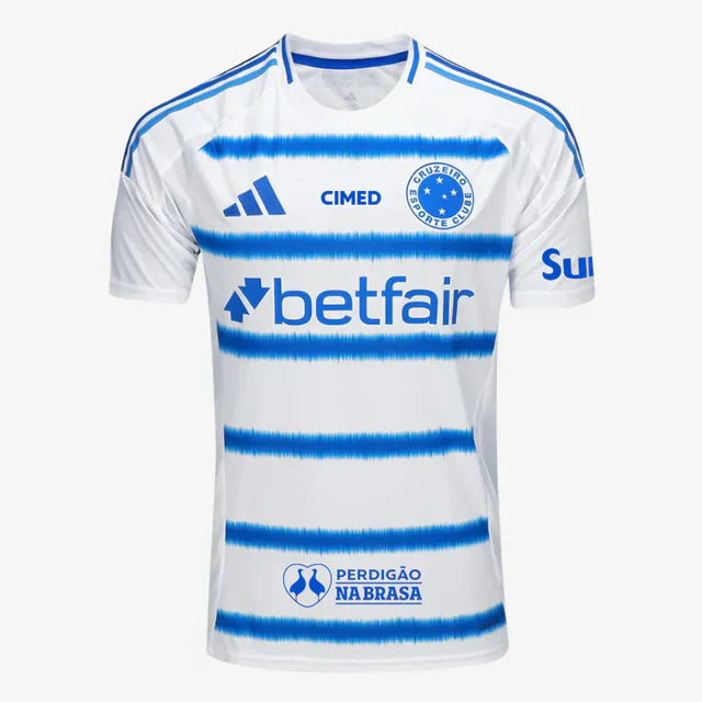 Cruzeiro adidas 2025/26 II Jersey WITH SPONSORS