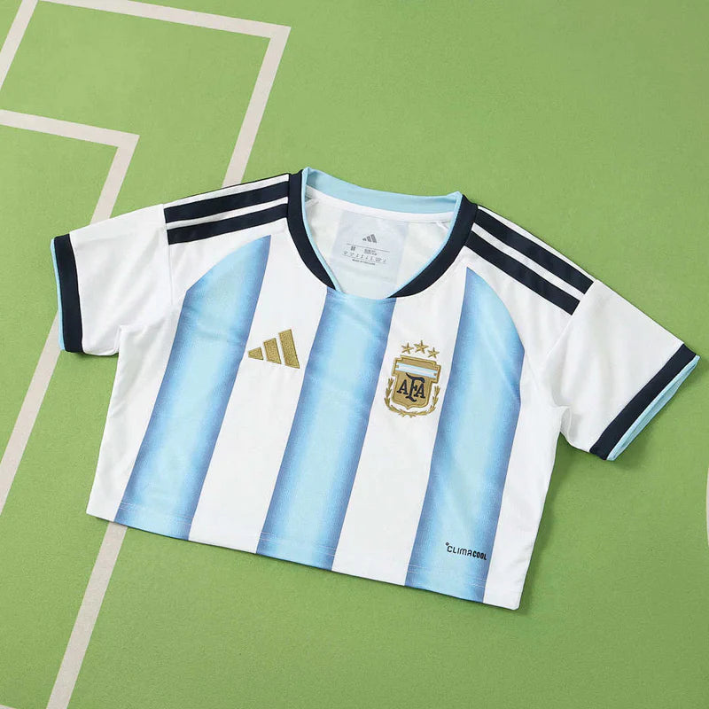 Argentina World Cup 2026 Cropped - Women's