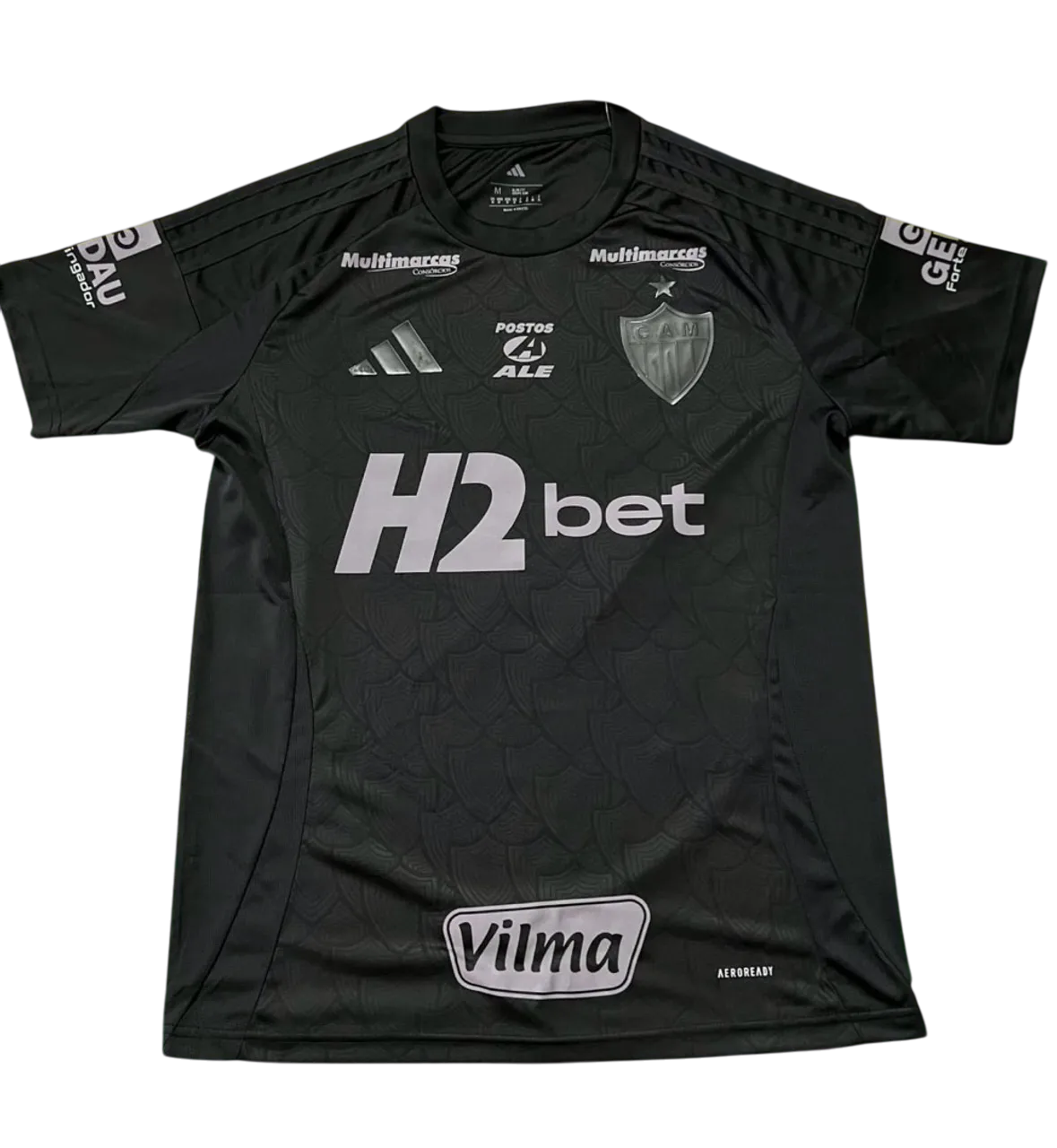 Atlético Mineiro Men's All Black All Sponsors 25/26