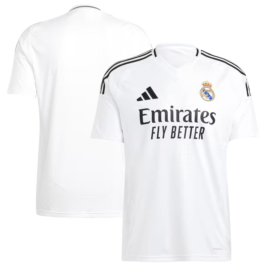 Real Madrid Jersey Home Kit Blanca PATCH LA LIGA 24/25 + GIFTS 🎁