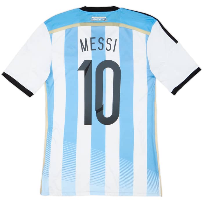 2013-15 Argentina Home Shirt Messi #10