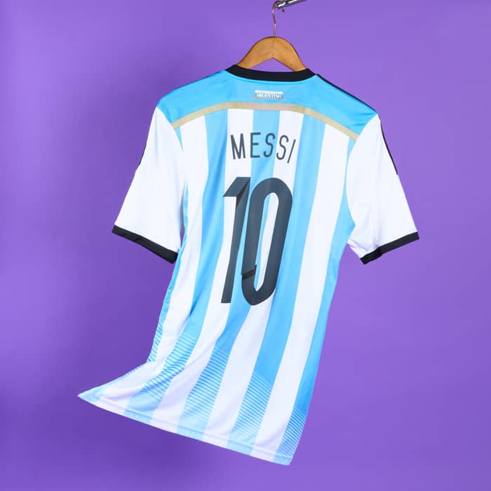 2013-15 Argentina Home Shirt Messi #10