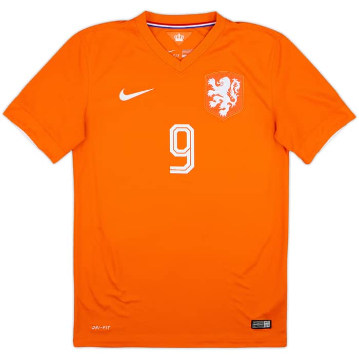 2014-15 Netherlands Home Shirt V.Persie #9