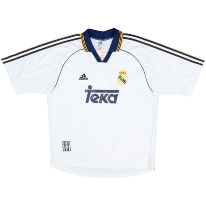 1998-00 Real Madrid Home Shirt Raul #7