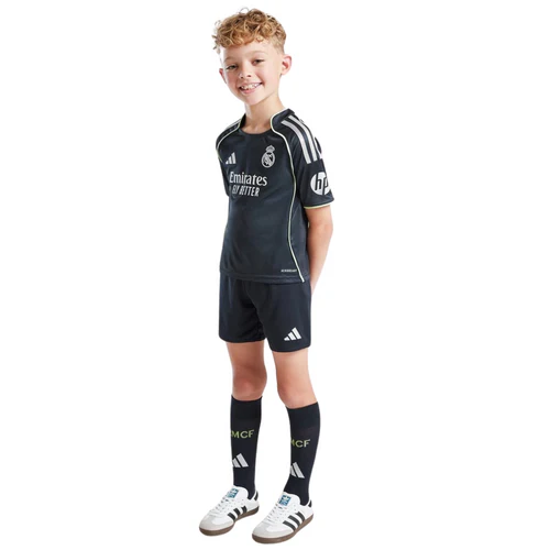 Kit Kids Real Madrid Second Kit 2025/26 + 3 Gifts 🎁