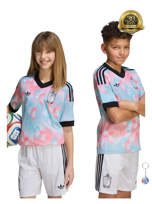 Belgium World Cup 2026 Away Kids Kit