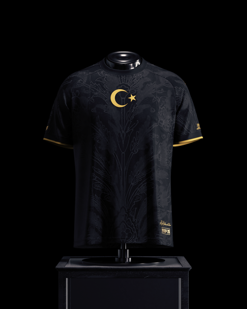 Türkiye Heritage Jersey (2026WC Edition) - Black