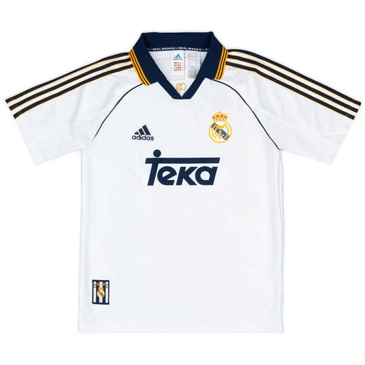 1999-00 Real Madrid Adidas Reissue Home Shirt