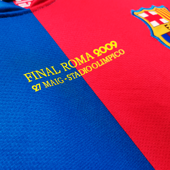 Jersey Barcelona - Men Retro 2008/09 + Parche Champions League 🎁