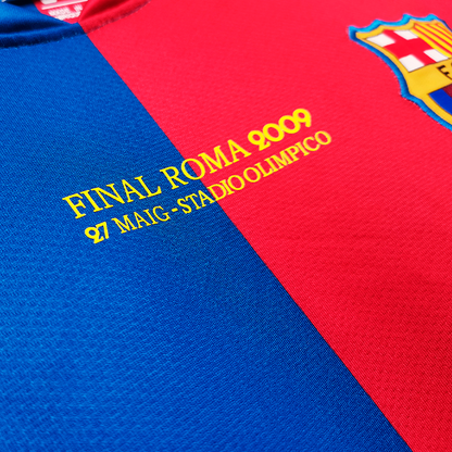 Jersey Barcelona - Men Retro 2008/09 + Parche Champions League 🎁