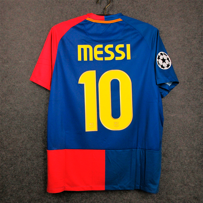 Jersey Barcelona - Men Retro 2008/09 + Parche Champions League 🎁