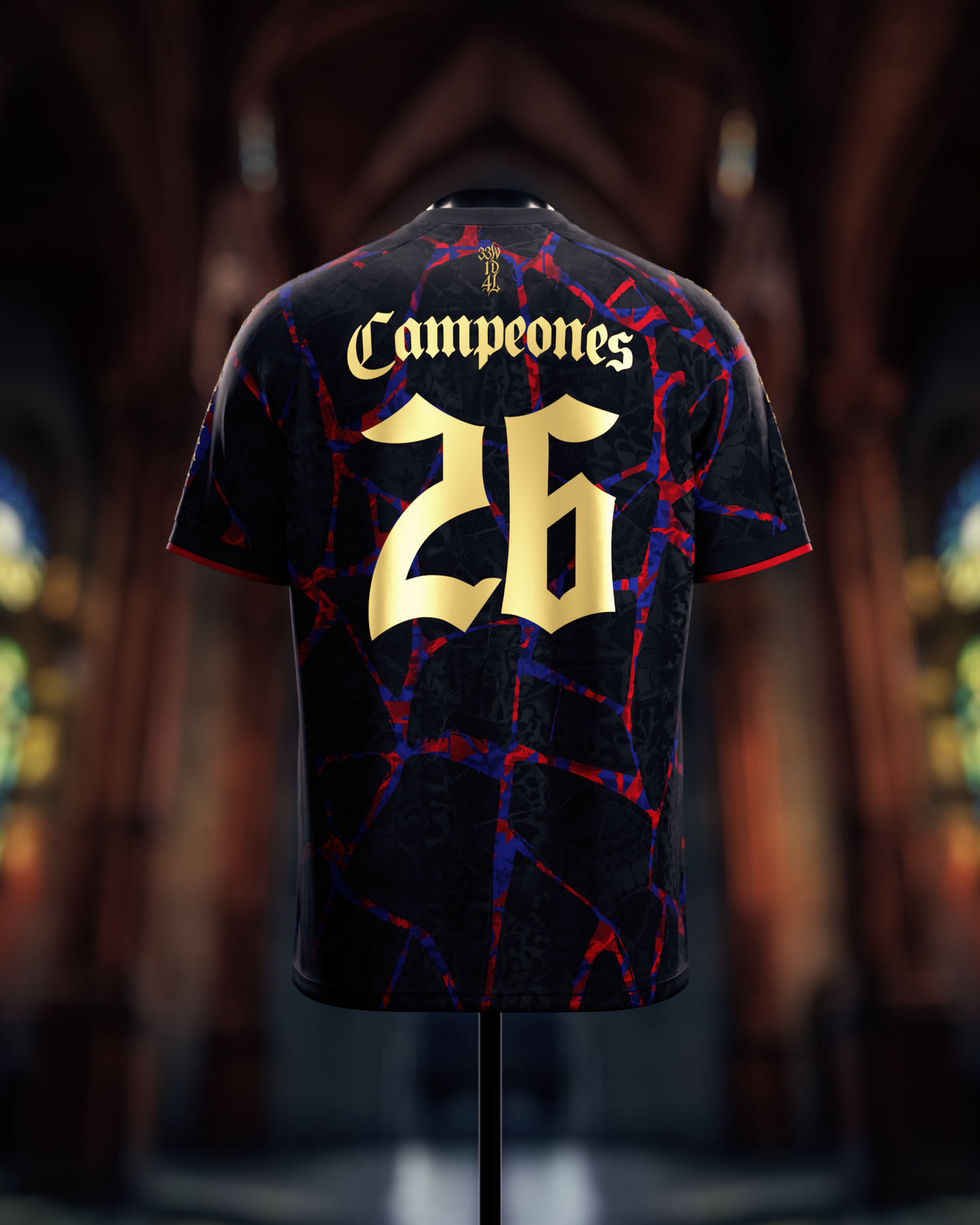Barcelona 2026 Spanish Champions Jersey - Black