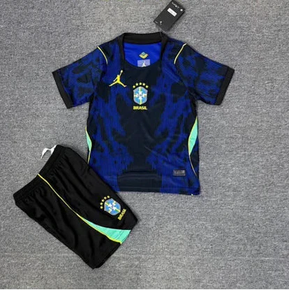 Kids Brazil World Cup Away 2026