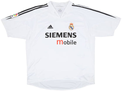 2004-05 Real Madrid Home Shirt Zidane #5