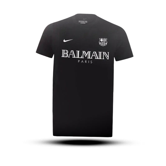 Jersey BARCELONA Limited Edition BALMAIN PARIS BLACK 24/25