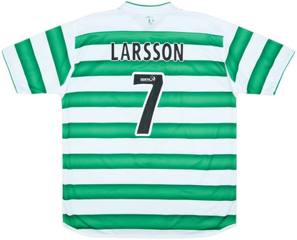 2003-04 Celtic Home Shirt Larsson #7