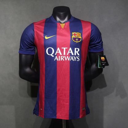 Barcelona Jersey - Primeira Kit Retro 2014/15 + 3 Gifts 🎁