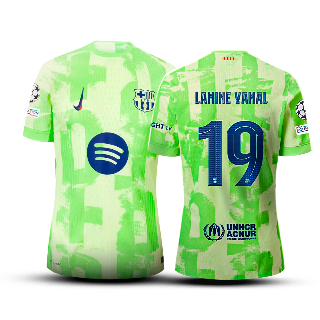 Jersey Barcelona - Third Kit + Parche Champions League 🎁