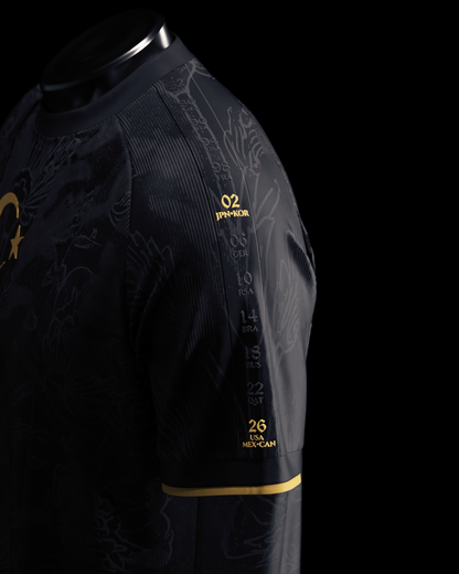Türkiye Heritage Jersey (2026WC Edition) - Black