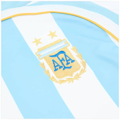 2006 Argentina Adidas Reissue Home Shirt Messi #19
