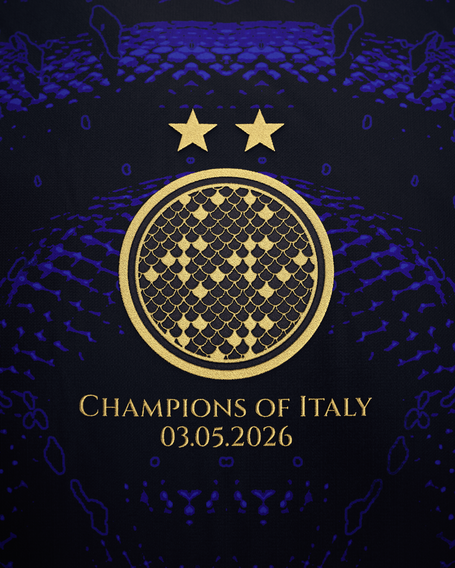 "Il Serpente" 2026 Italian Champions Jersey