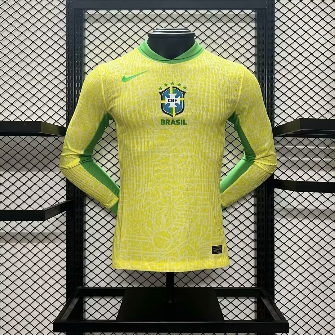 Brazil Copa America I 2024 MAN (PLAYER VERSION) LONG SLEEVE
