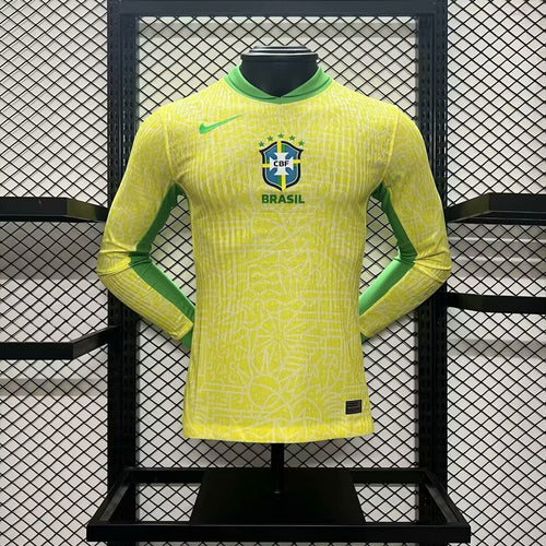 Brazil Copa America I 2024 MAN (PLAYER VERSION) LONG SLEEVE