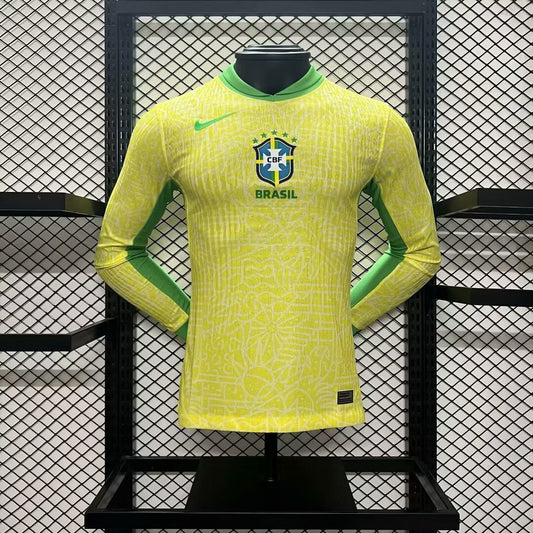 Brazil Copa America I 2024 MAN (PLAYER VERSION) LONG SLEEVE