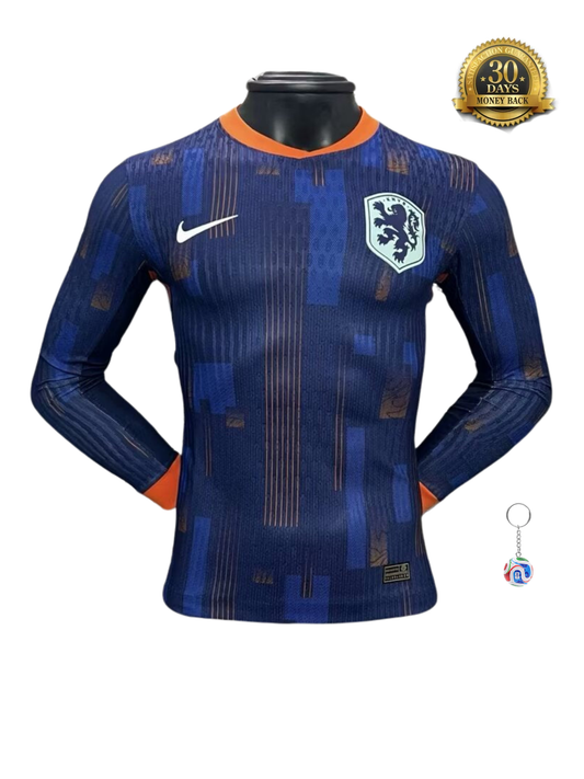 NETHERLANDS EURO II 2024 MAN (PLAYER VERSION) LONG SLEEVE