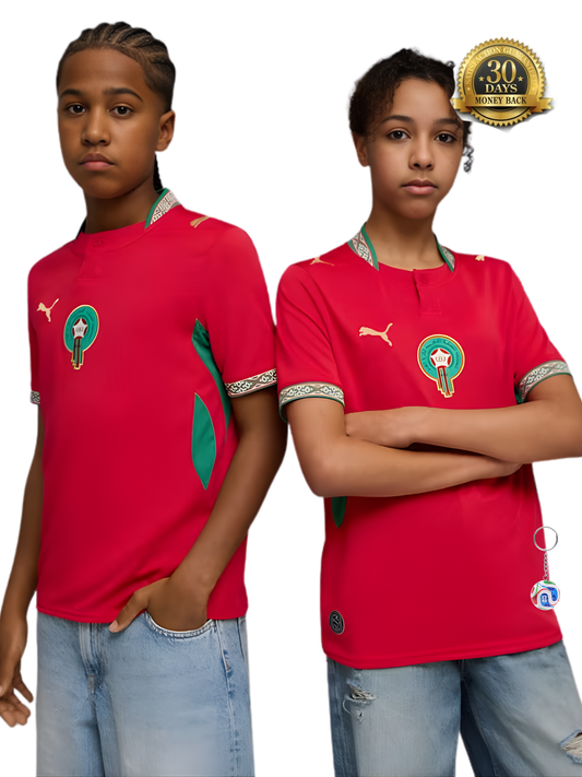 Morocco World Cup 2026 Home Kids Kit