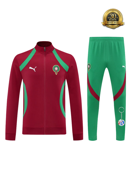 Morocco 2025 Full-Zip TrackSuit