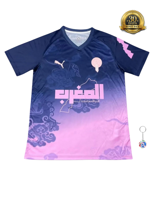 Morocco Pink Blue Jersey 2025/2026