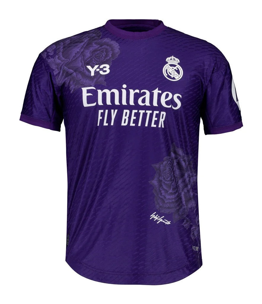 Jersey REAL MADRID Y-3 Purple 24/25 MEN'S (PLAYER VERSION)