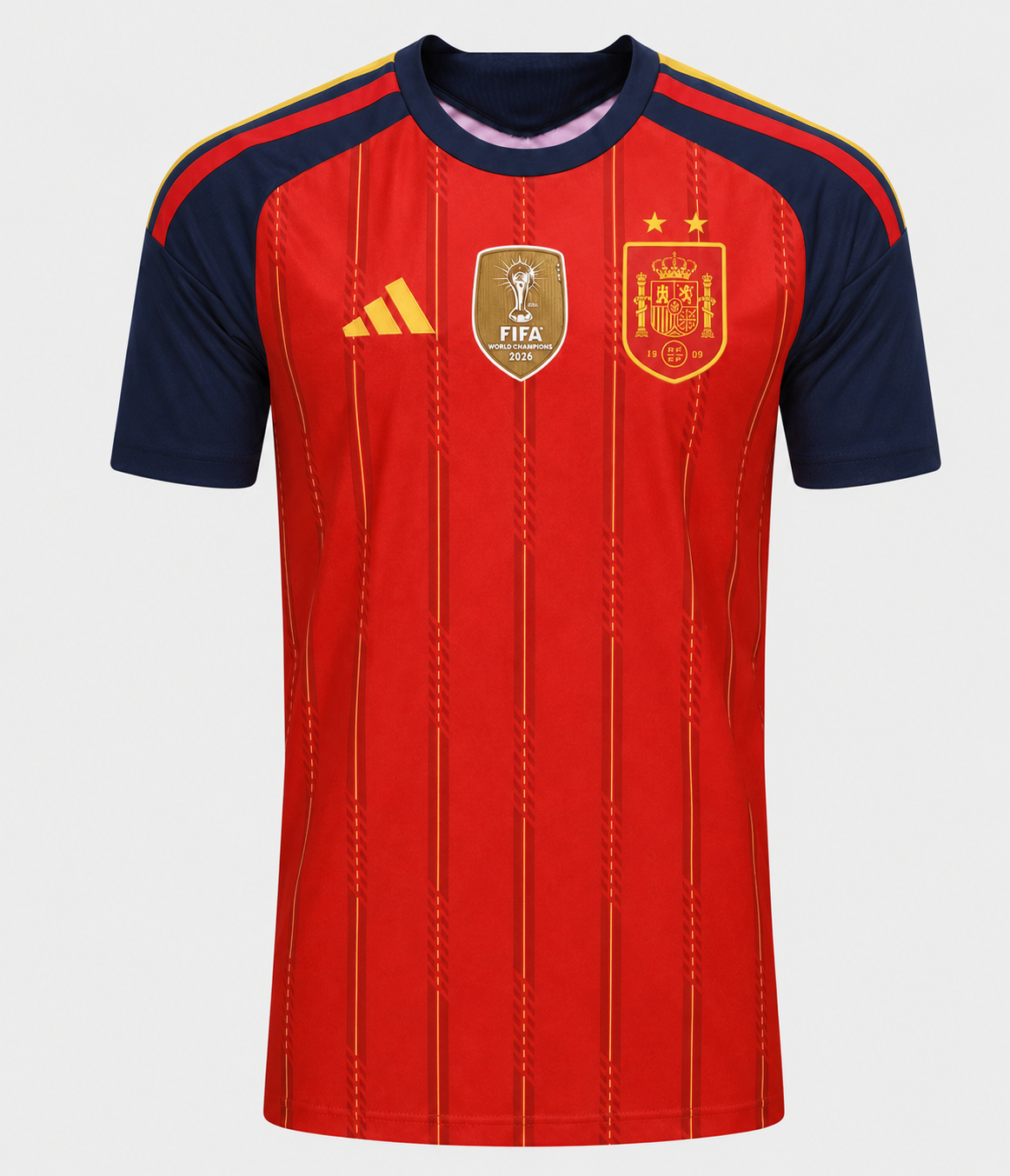 Spain Jersey - Champions 2 stars