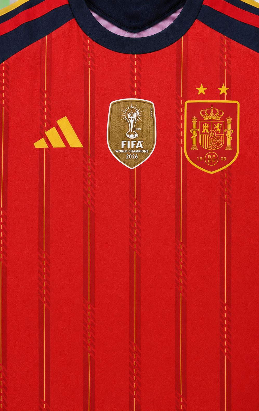 Spain Jersey - Champions 2 stars
