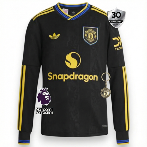 Manchester United Player Third Jersey 2025/26 - Long Sleeve