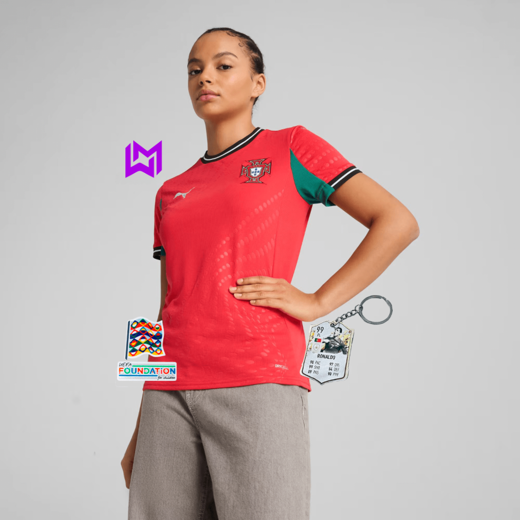 Portugal Women’s Home Jersey 2025/26 - NEW RELEASE! 🇵🇹