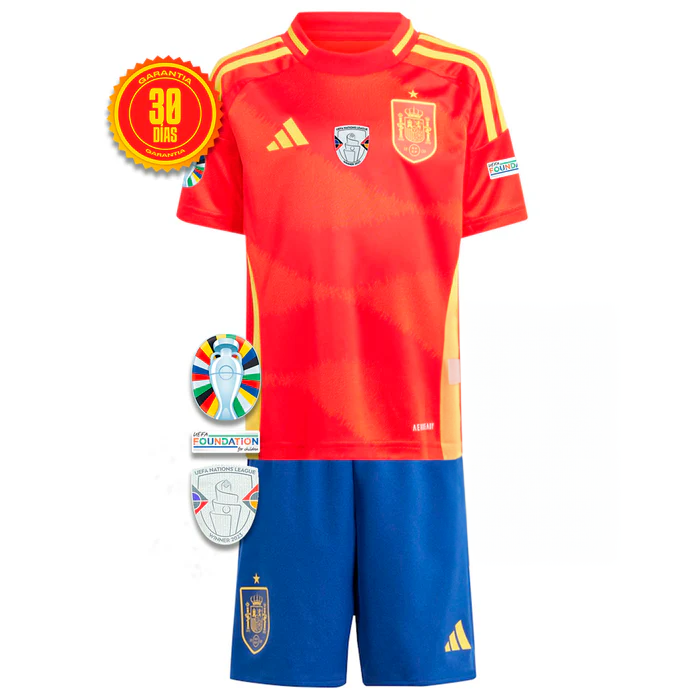 Kit Kids Spain First Kit EUROCOPA 2024 + 3 Gifts 🎁
