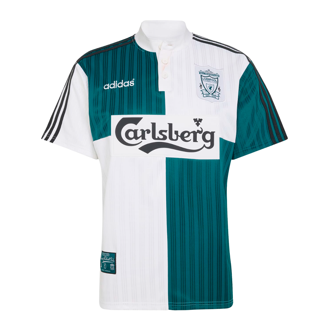 Liverpool Away 1995/96 - Retro + Keychain FREE