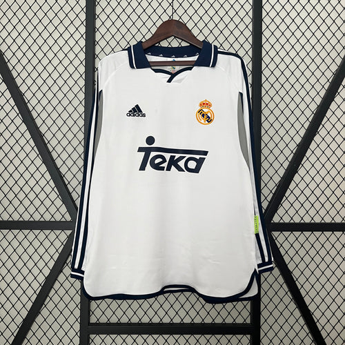 Jersey REAL MADRID I 00/01 Men (RETRO) Long Sleeve
