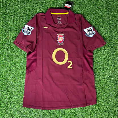 HENRY #14 Arsenal Retro Jersey Home 2005/06