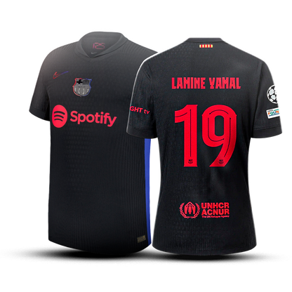 Jersey Barcelona - Second Kit + Parche Champions League 🎁