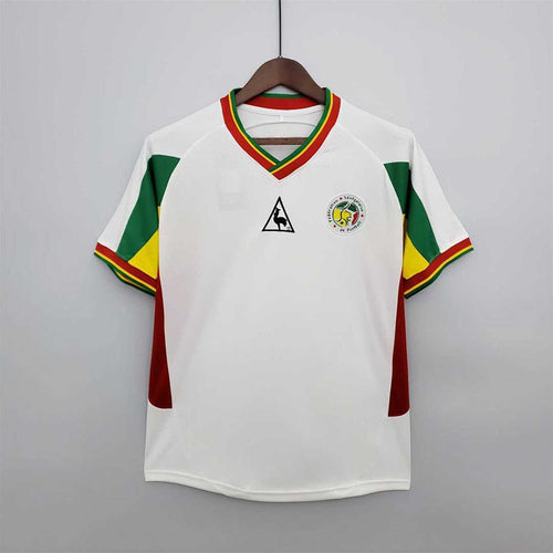 Senegal Retro Jersey White 2002
