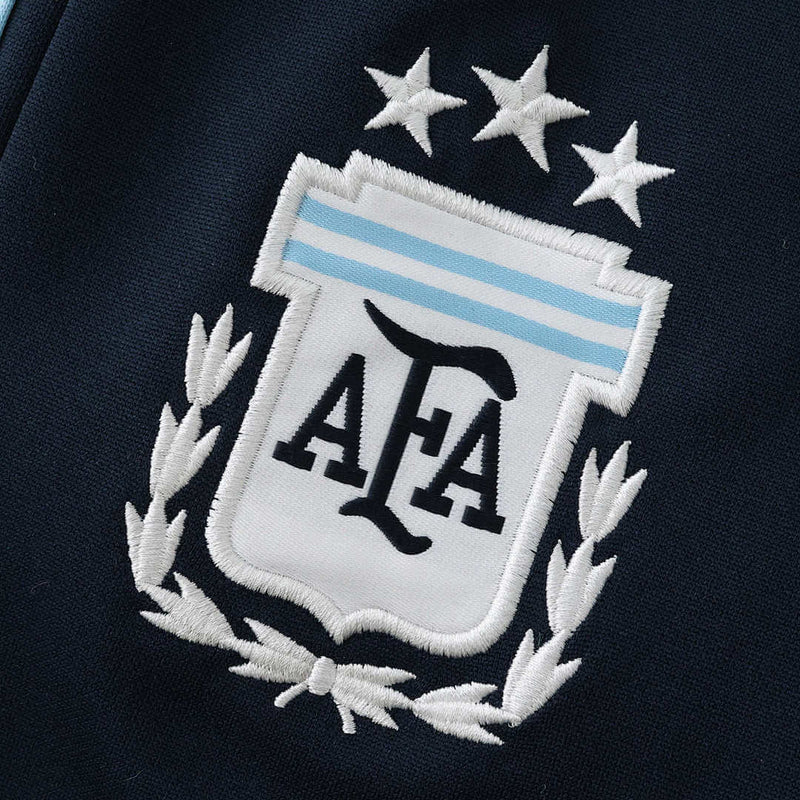 Argentina World Cup 2026 Half-Zip Training Suit Set Blue Sale price