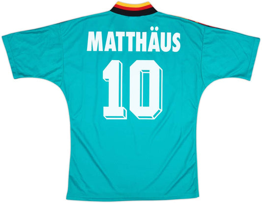 1994-96 Germany Away Shirt Matthaus #10