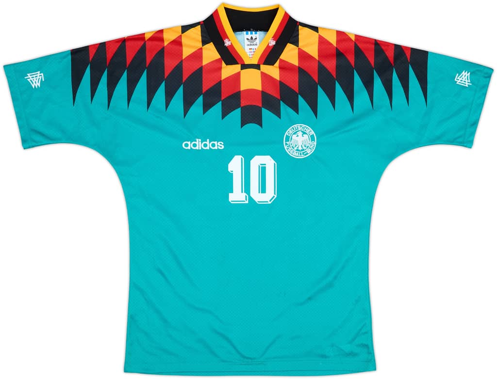 1994-96 Germany Away Shirt Matthaus #10