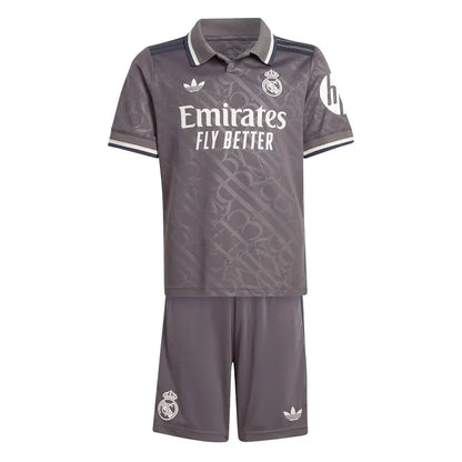 Kids Real Madrid Kit Third Kit 2024/25 + 3 GIFTS 🎁
