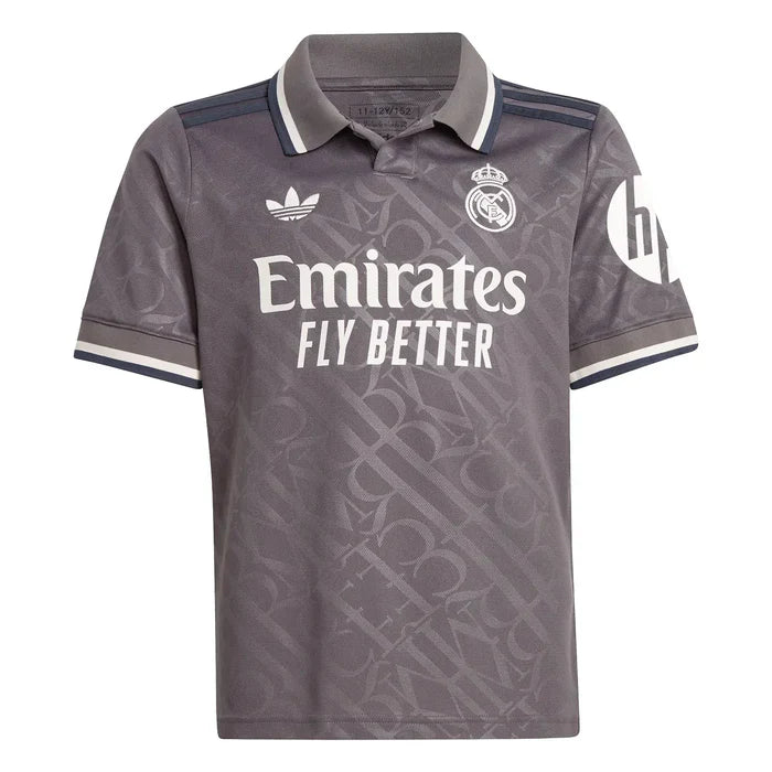 Kids Real Madrid Kit Third Kit 2024/25 + 3 GIFTS 🎁